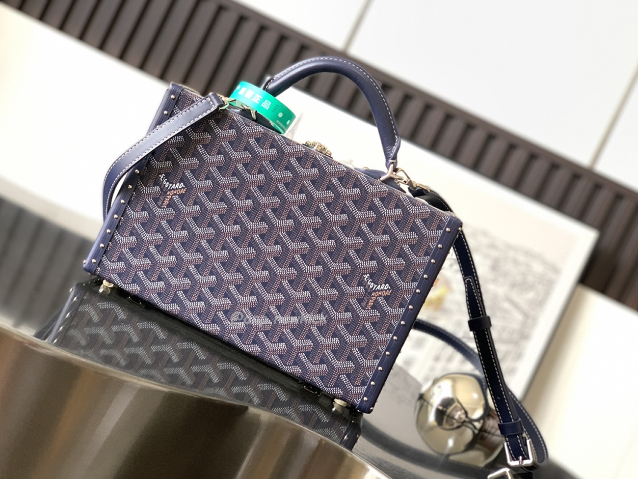 Goyard Grand Hôtel Box Bag 17 Cm X 7.7 Cm X 24.5 Cm (7) - www.newkick.vip